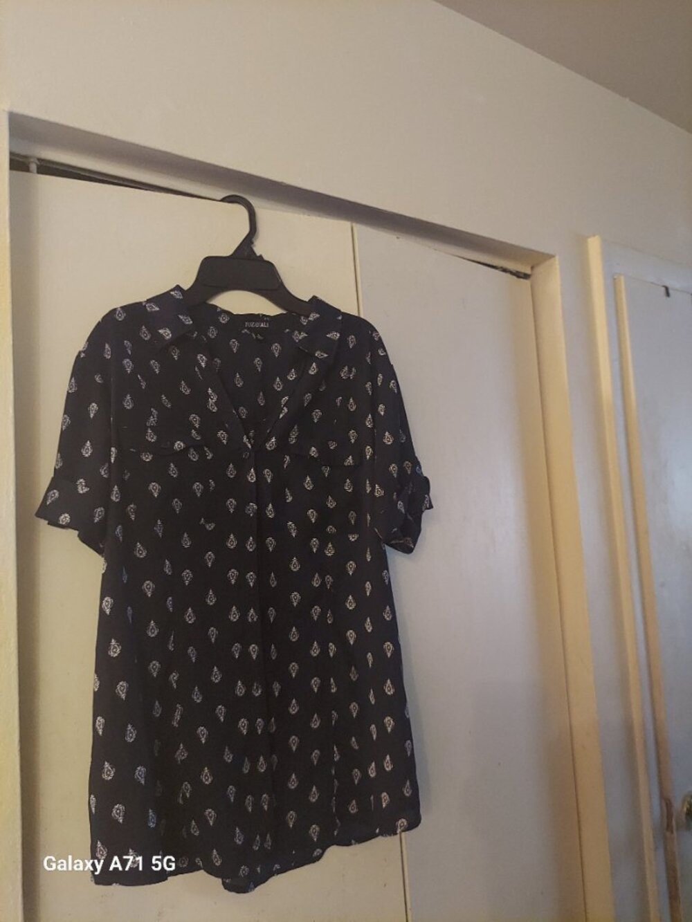 Roz & Ali Short Sleeve Printed Top